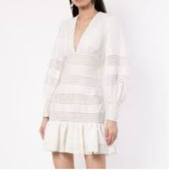 Zimmermann Dresses & Skirts - Zimmermann White Long Sleeve Dress